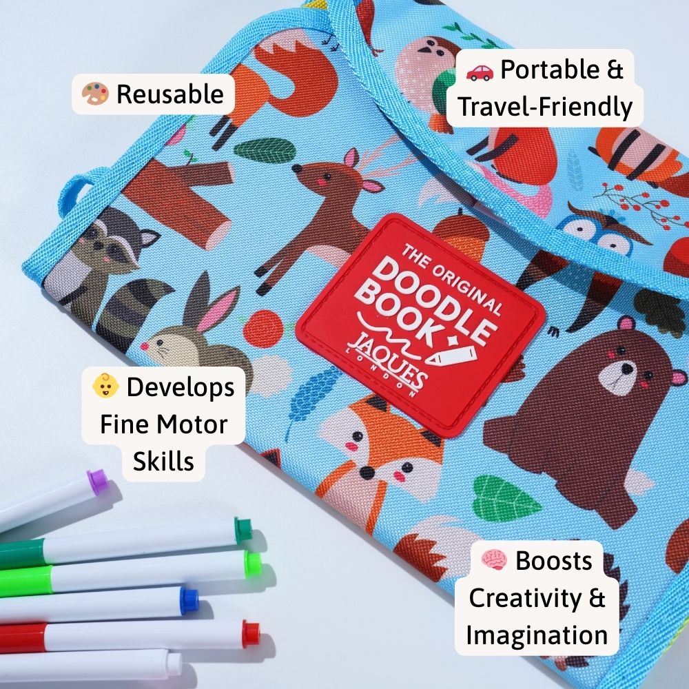Animal Travel Art Set - Doodle Book - Image 5