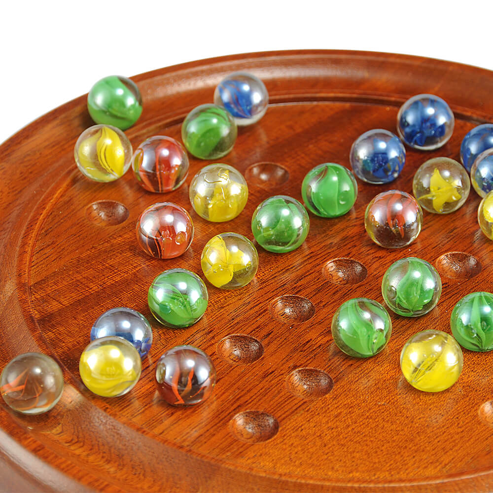 Solitaire - 15" Grand Mahogany Wooden Solitaire - Image 3
