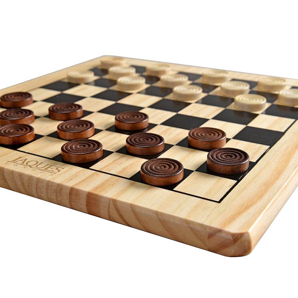 Wooden Chess Set - Chess Set Including Draughts Pieces - Image 3