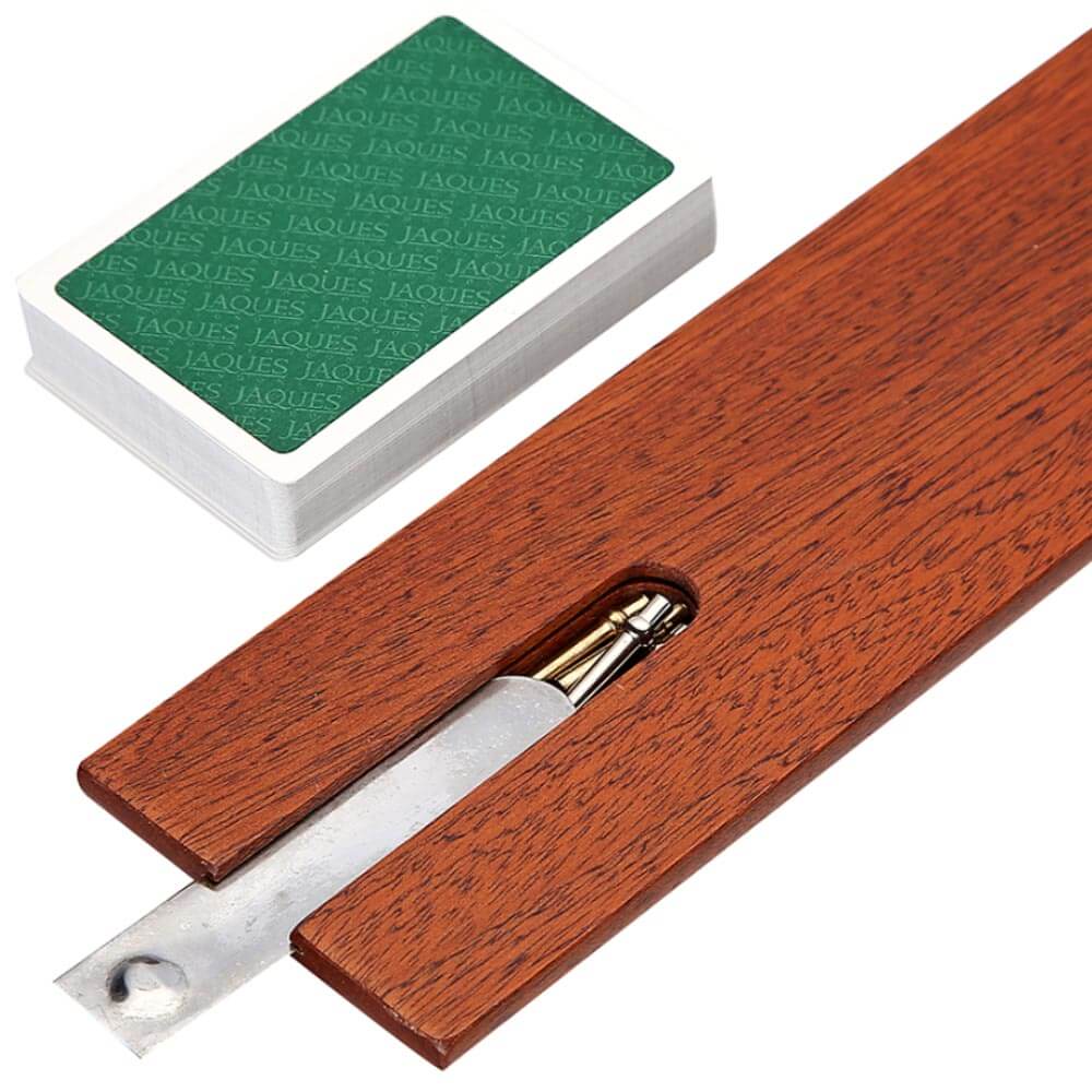 Mahogany Cribbage Board - Cribbage Set with Cards - Image 3