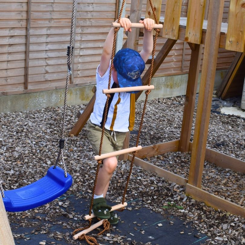 Deluxe Rope Ladder- Climbing Frame Accessories - Image 4