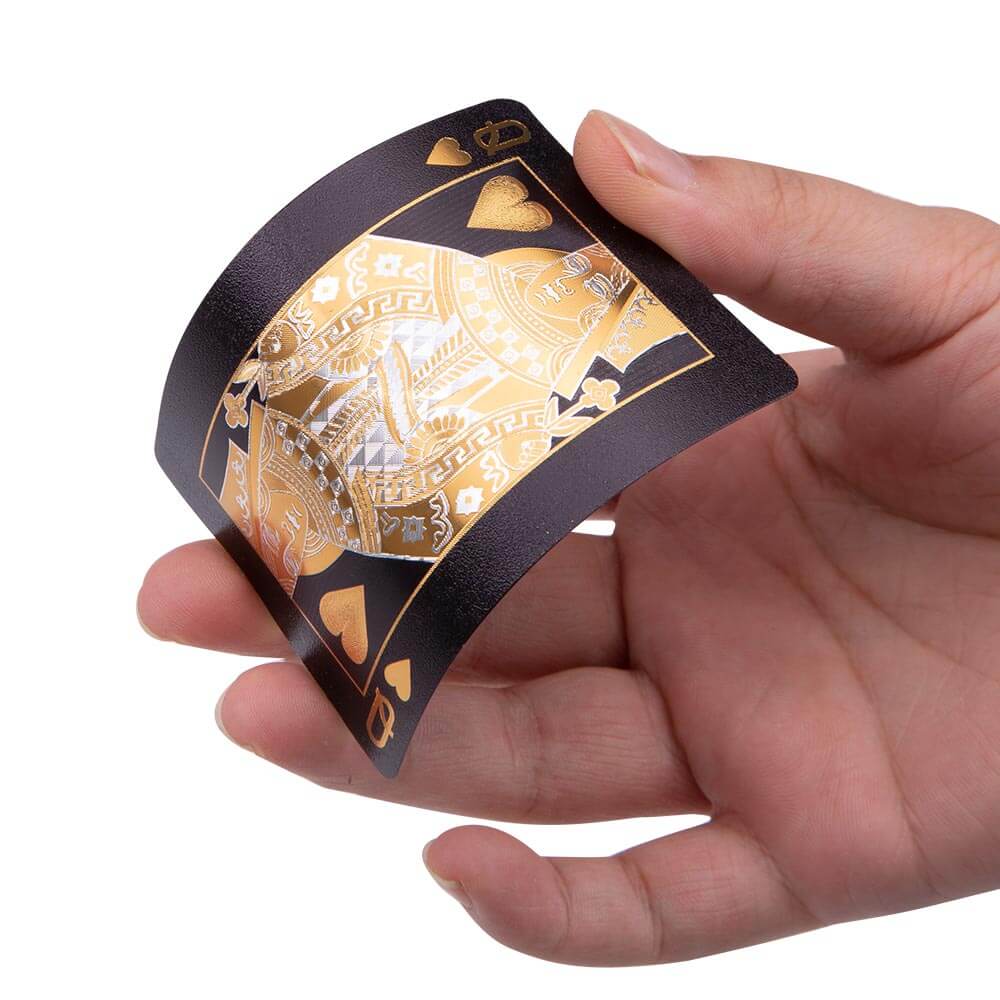 Black Playing Cards - Deluxe Waterproof Cards - Image 3