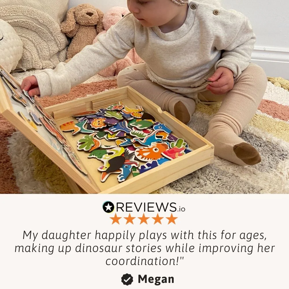 Dinosaur Magnetic Board - Jurassic Toy Set - Image 4