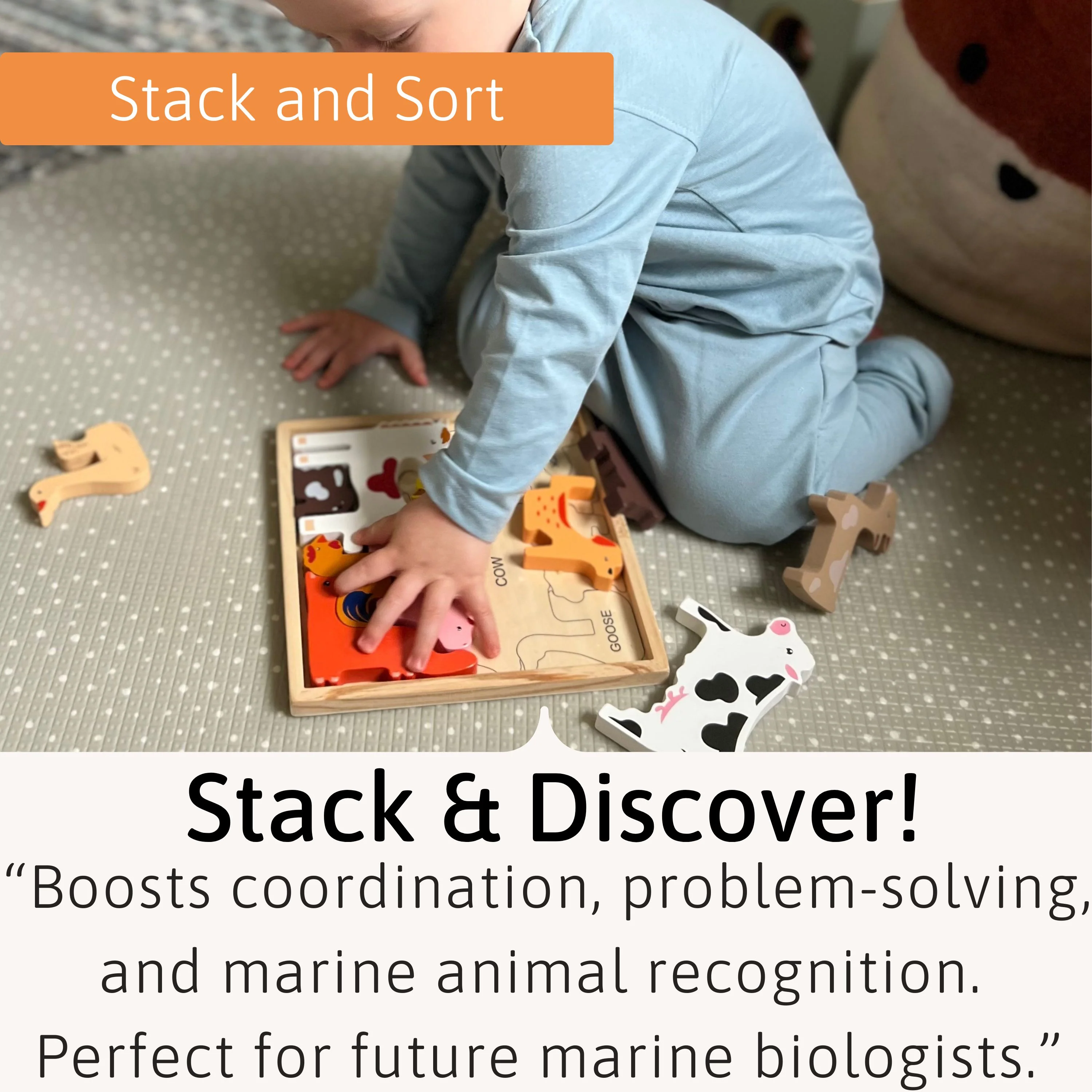 Wooden Animals - Farmyard Puzzle - Image 5