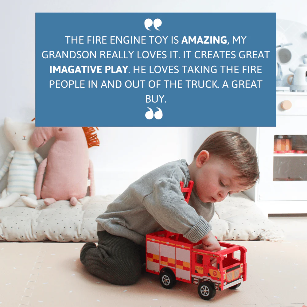 Fire Engine Toy - Roleplay Toy - Image 5