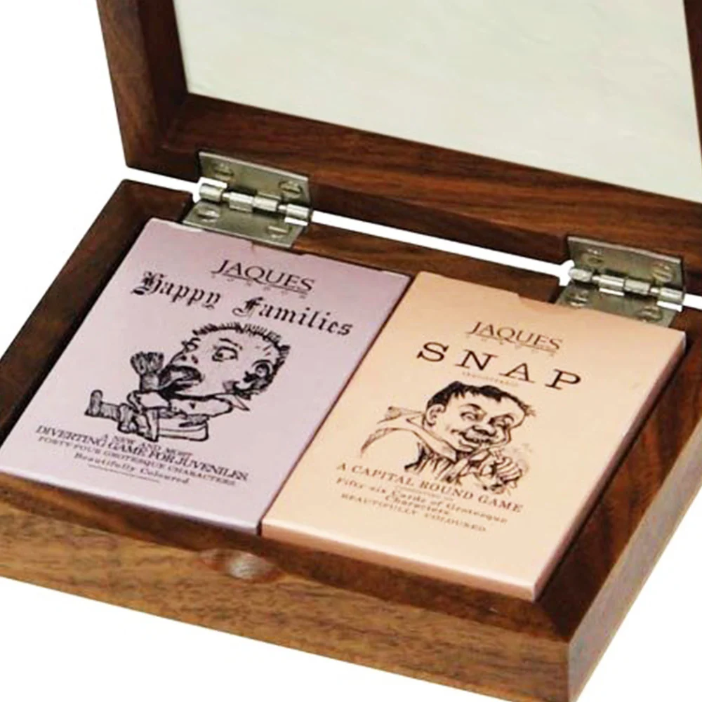 Happy Families & Snap - Luxury Walnut Cased Set - Image 2