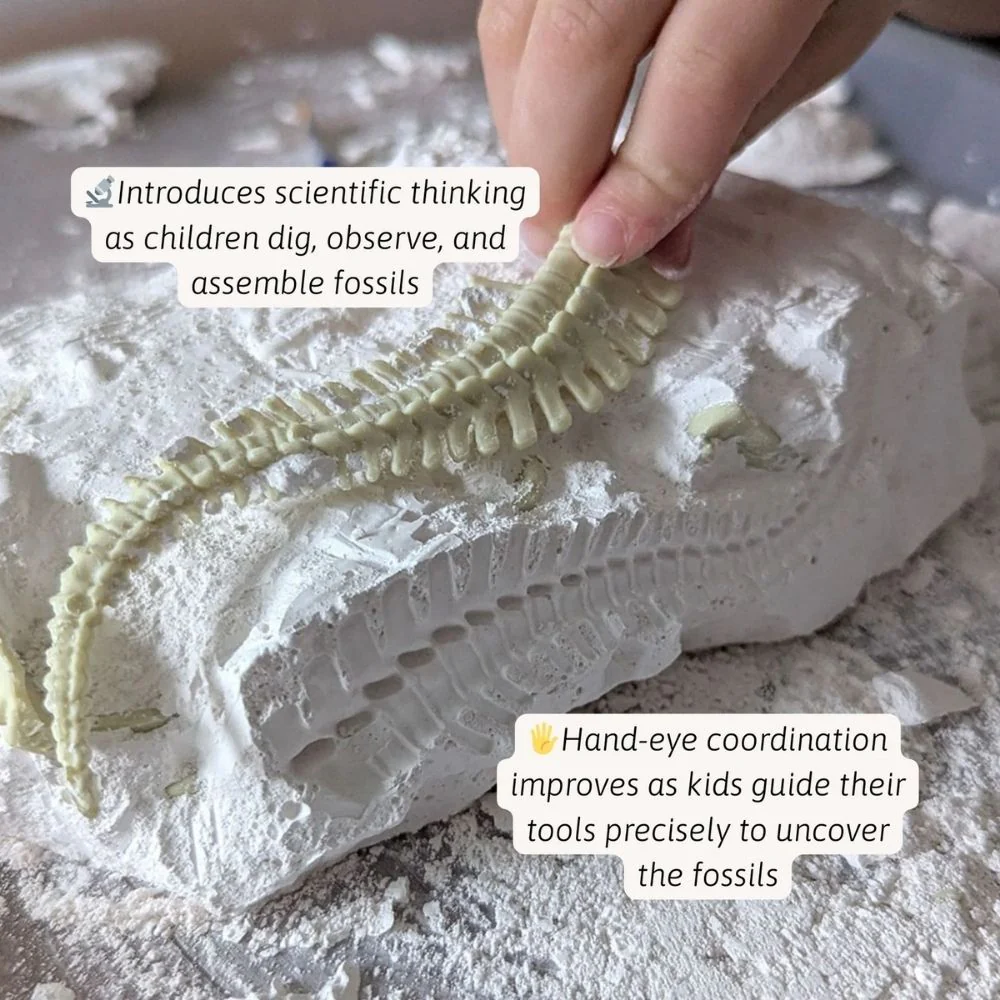 Kids Dinosaur & Gem Dig Kit - Image 3