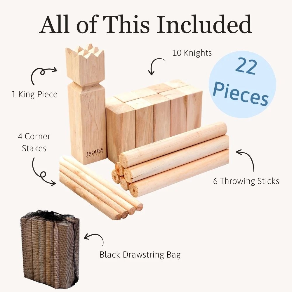 Kubb Game Set - Large Garden Game - Image 5
