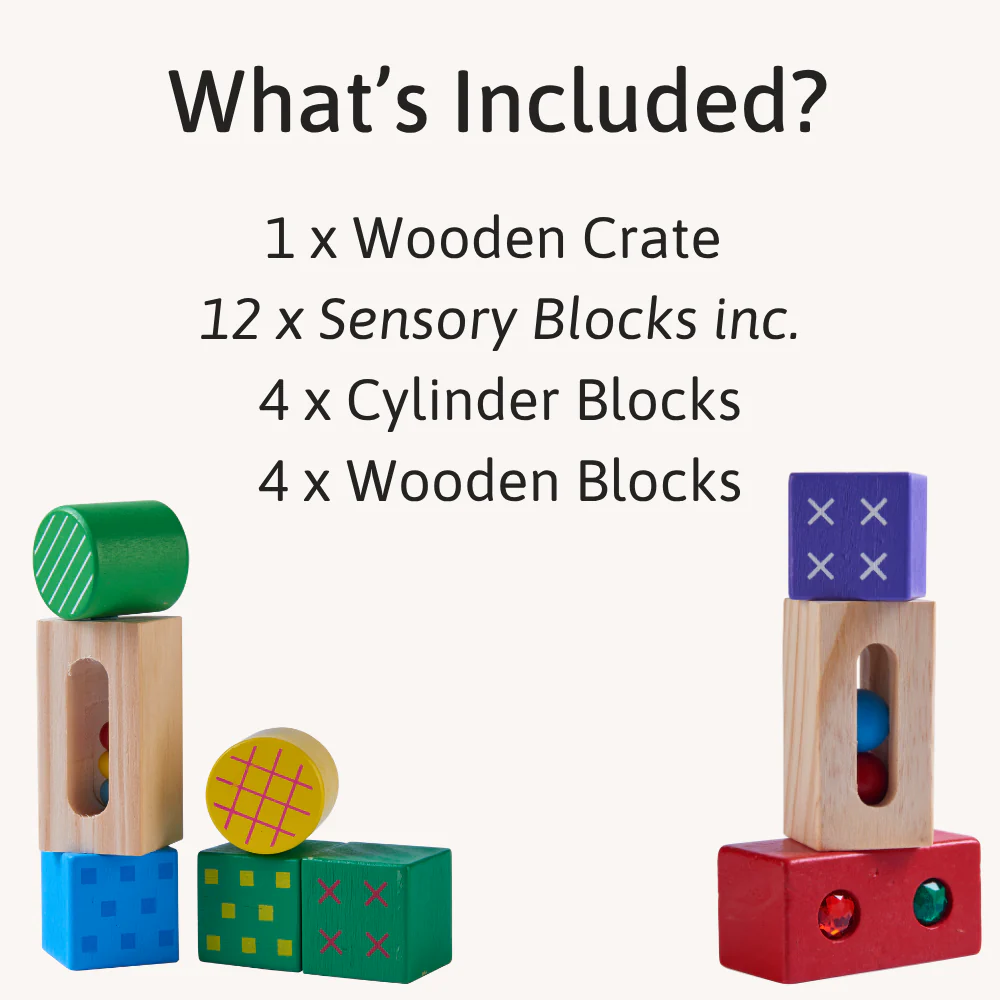 Discovery Blocks - Wooden Sensory Blocks - Image 3