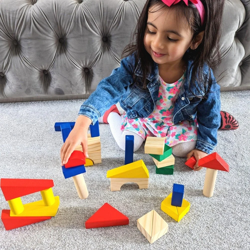 Shape Building Blocks - Shape Blocks for Toddlers - Image 2
