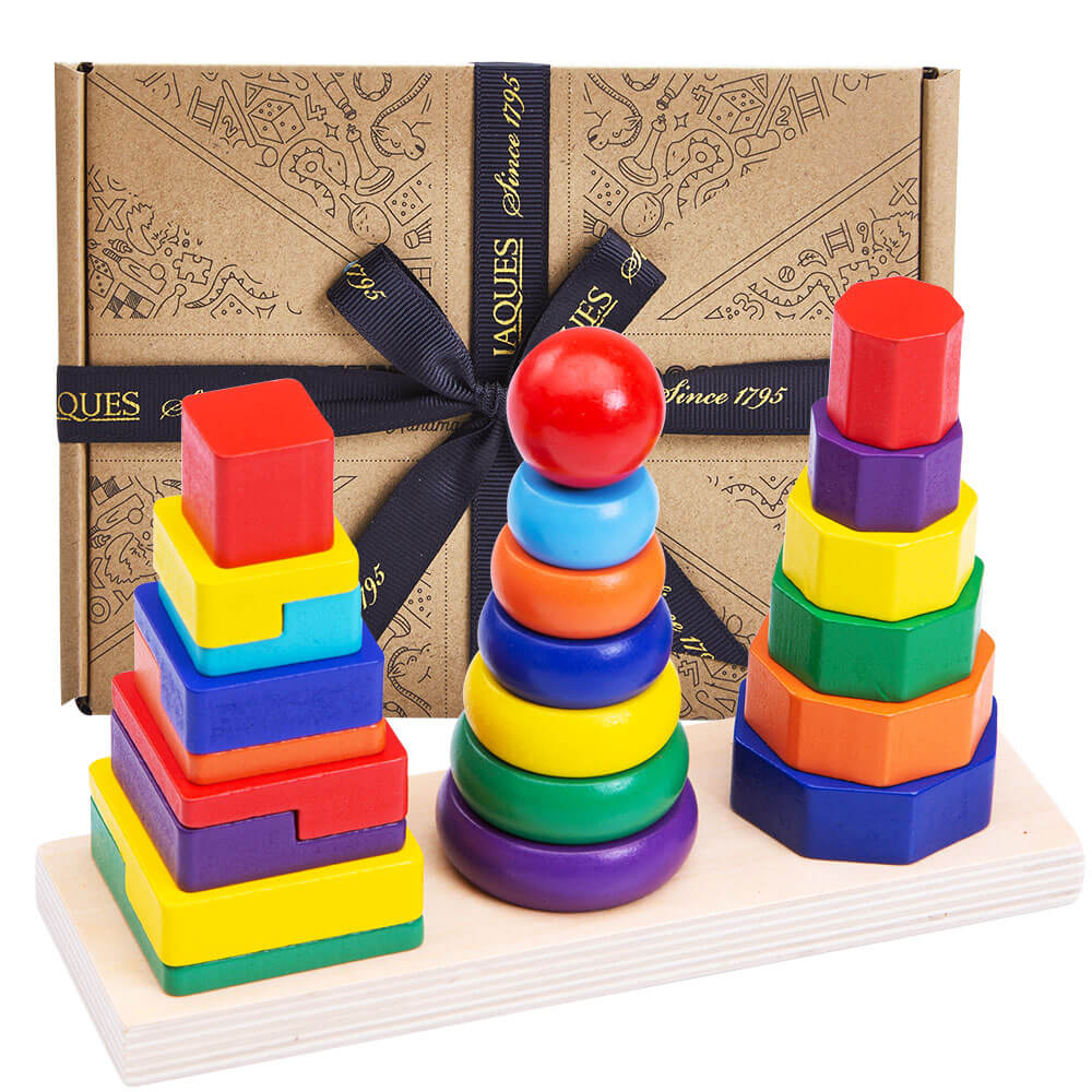Colour Stacker - Wooden Stacking Toy - Image 2