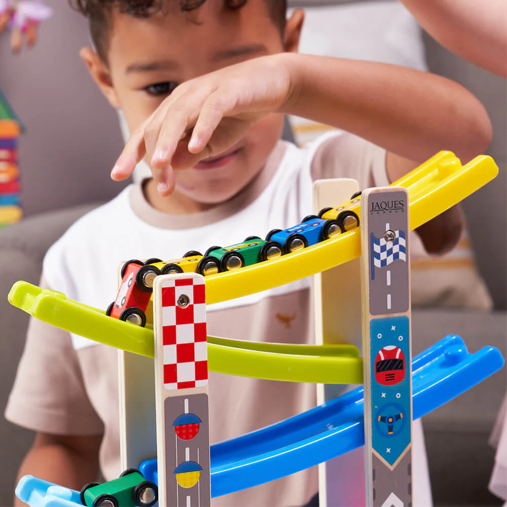 Car Ramp Toy - Colourful Cars & Ramp - Image 4