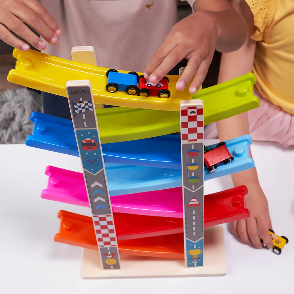 Car Ramp Toy - Colourful Cars & Ramp - Image 5