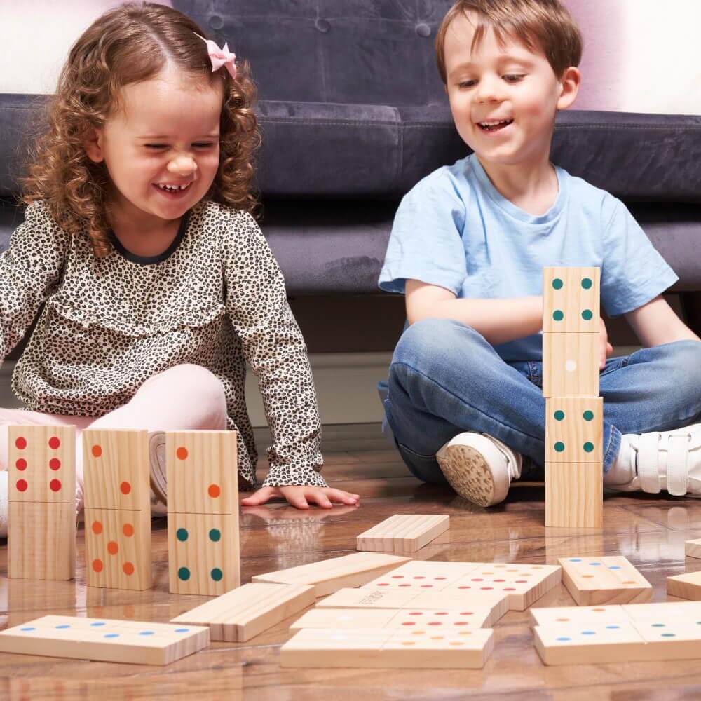 Giant Dominoes - Wooden Dominoes Set - Image 7