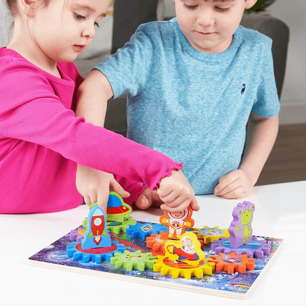 Planet Gear Puzzle - Space Puzzle - Image 3