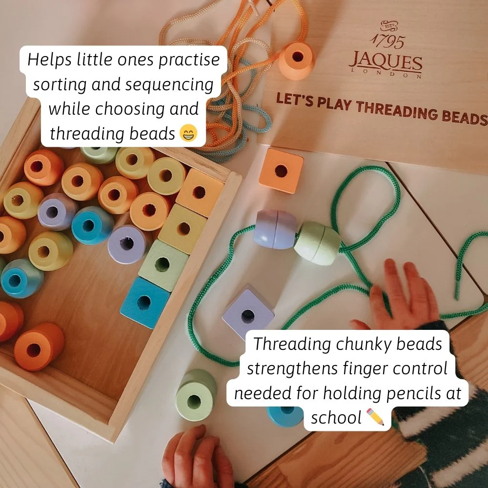 Threading Beads - Threading Beads for Kids - Image 3