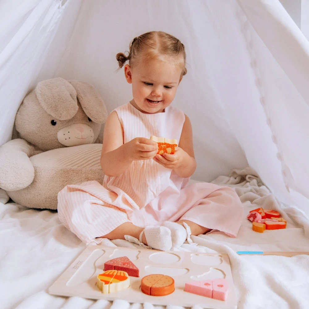 Pretend Bakery Board - Wooden Play Food - Image 2