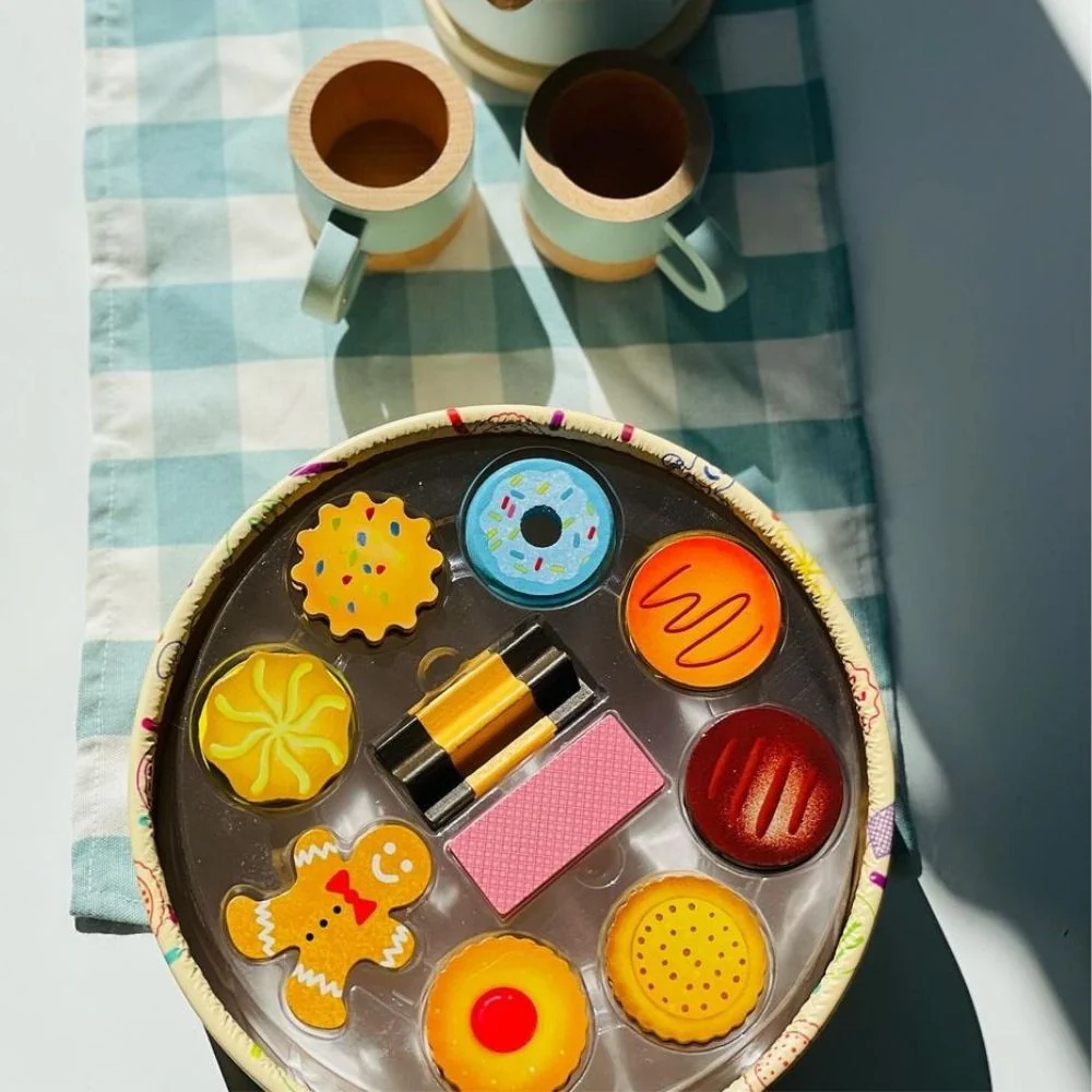 Wooden Biscuits Toy - Play Food - Image 5