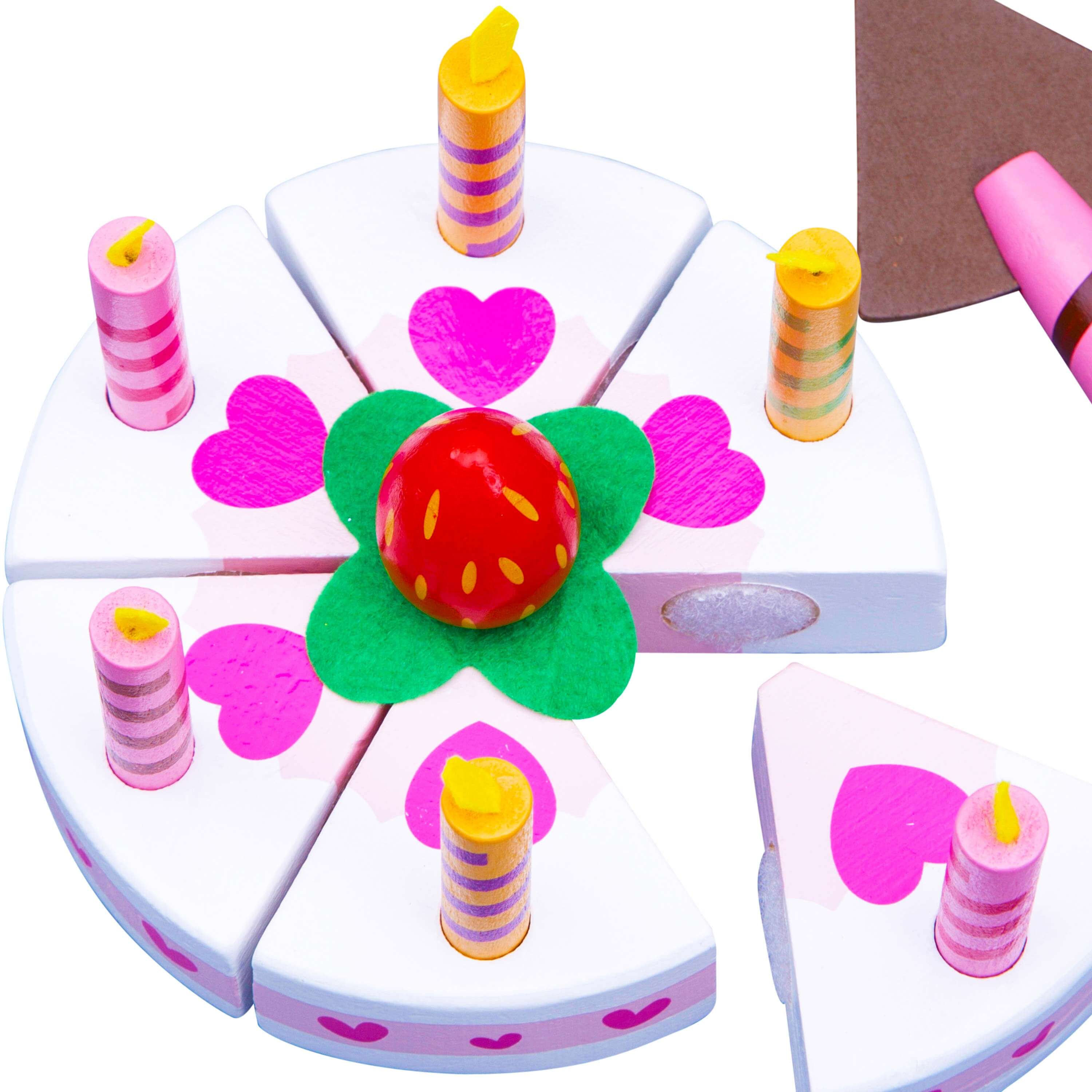 Pretend Party Cake - Play Food for Kids - Image 2