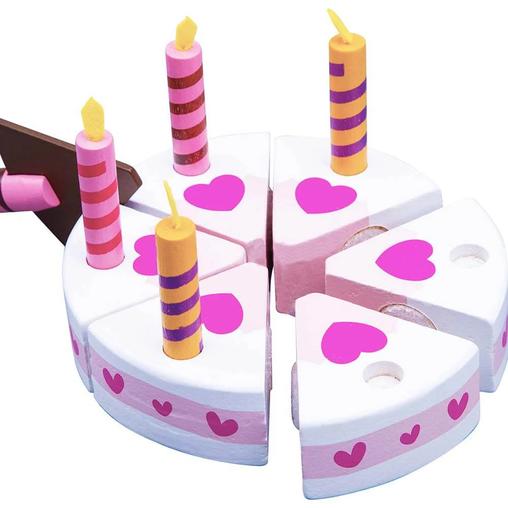 Pretend Party Cake - Play Food for Kids - Image 3