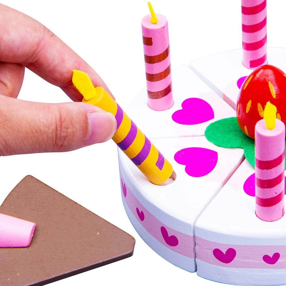 Pretend Party Cake - Play Food for Kids - Image 4