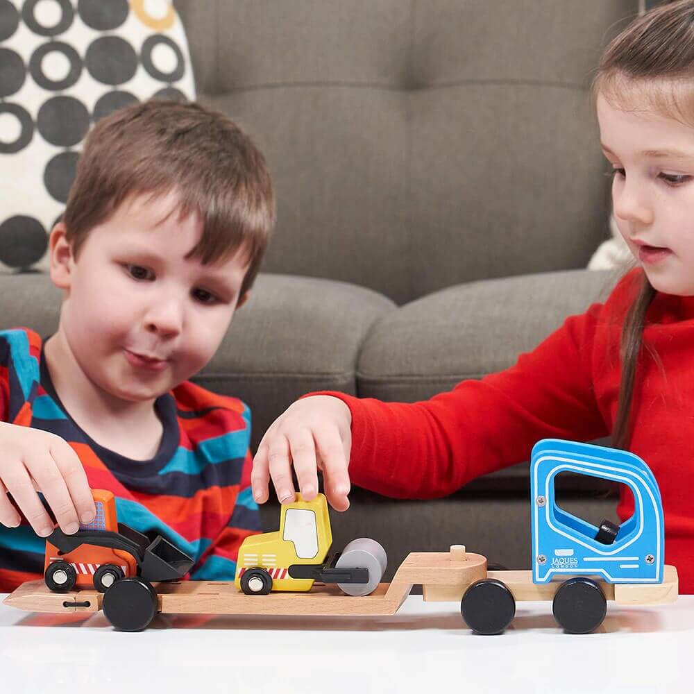 Toy Lorry - Wooden Construction Toy - Image 6