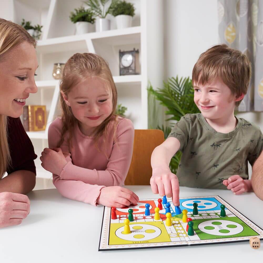 Ludo Board Game - 12" Folding Ludo Board - Image 4