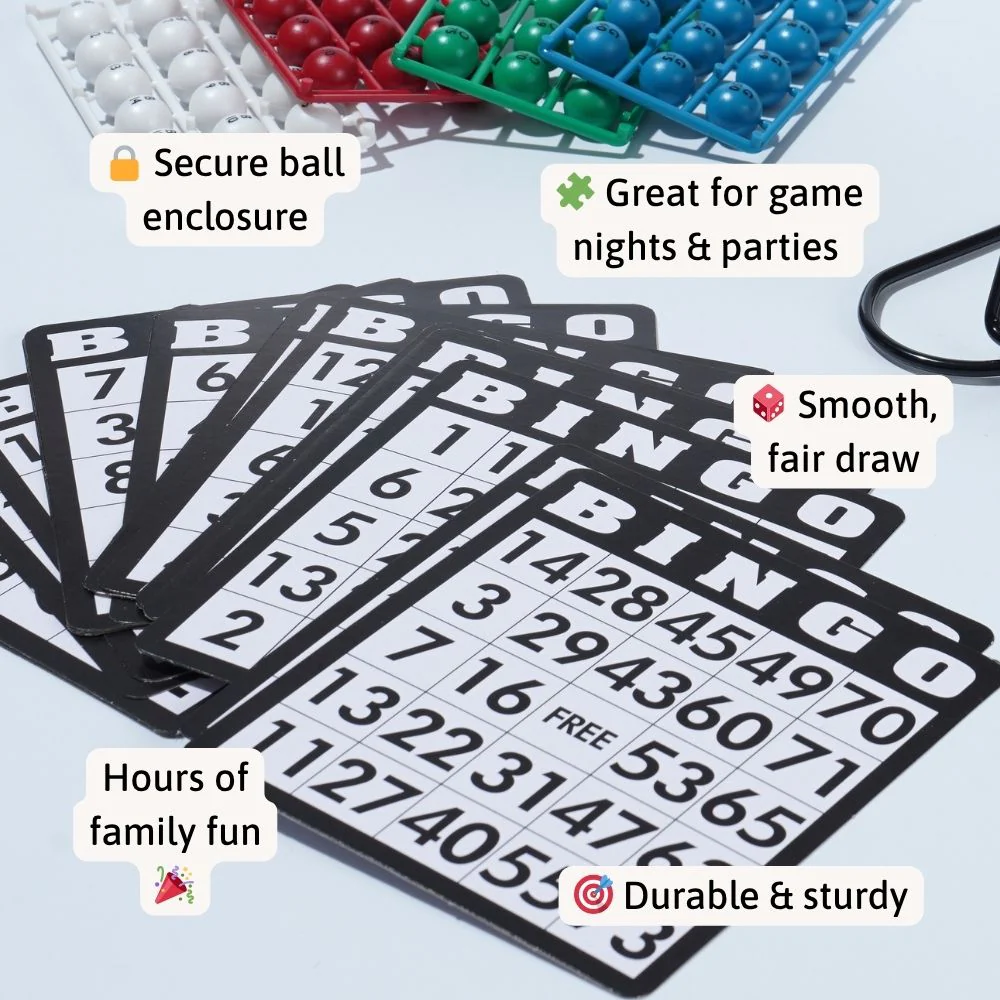 Bingo Game Set - Complete with Bingo Caller Machine - Image 5