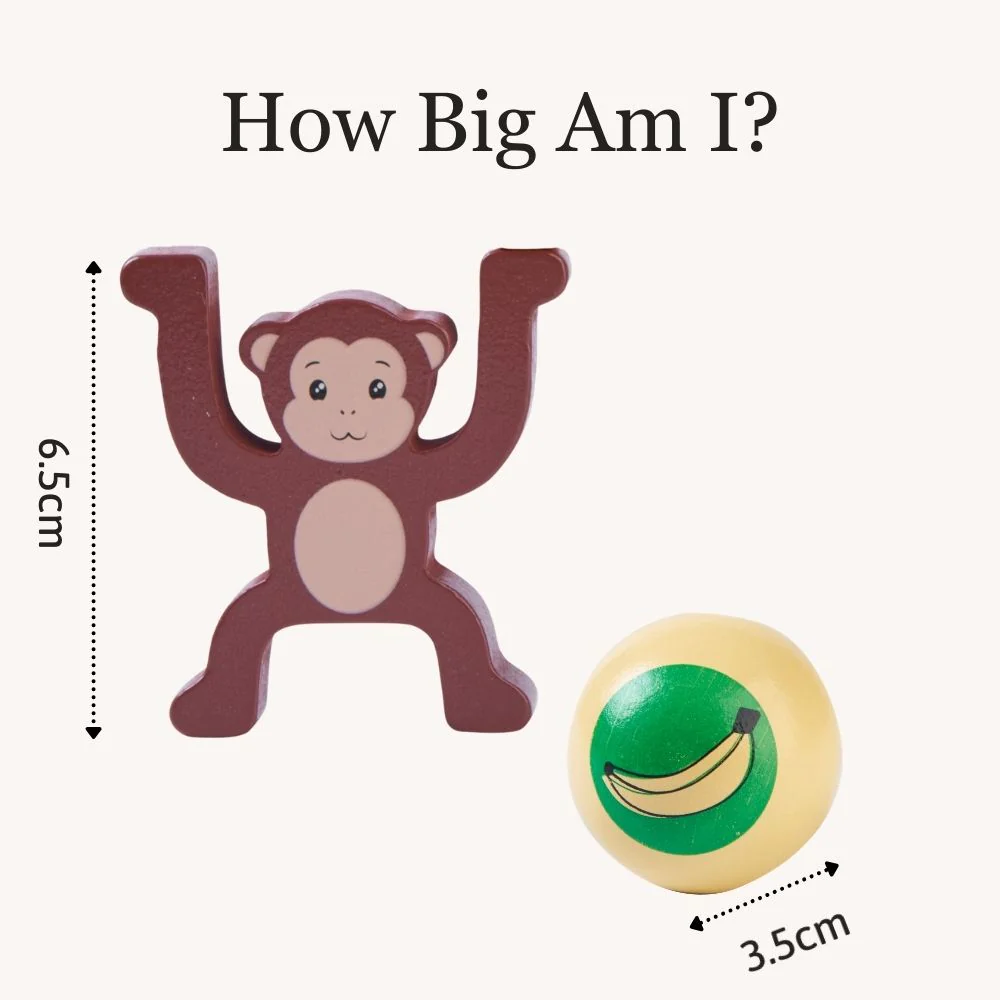 Stacking Monkeys - Wooden Stacking Toy - Image 6