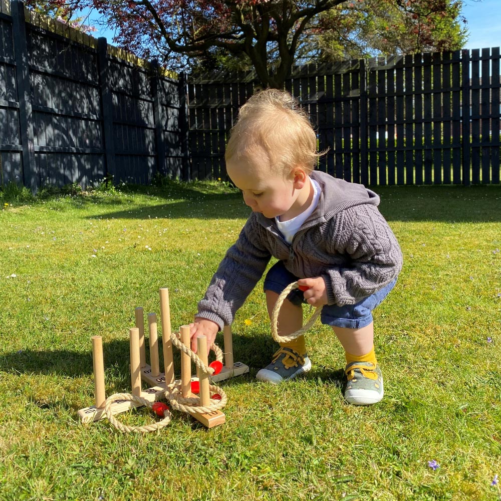 Nine Pin Quoits - Garden Game - Image 2