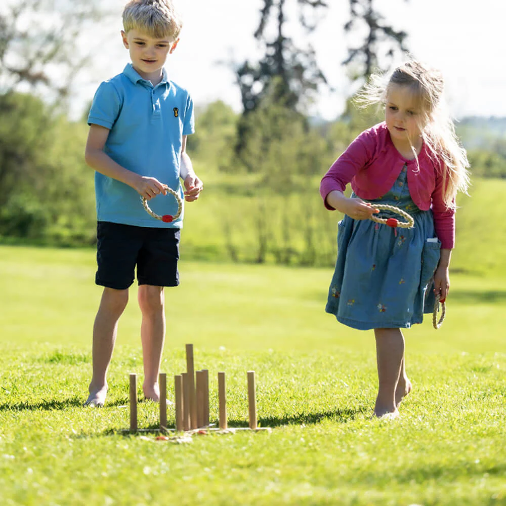 Nine Pin Quoits - Garden Game - Image 3
