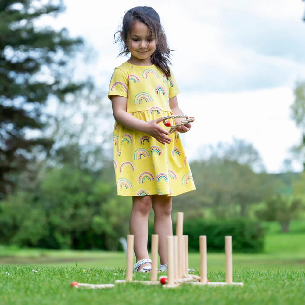 Nine Pin Quoits - Garden Game - Image 4