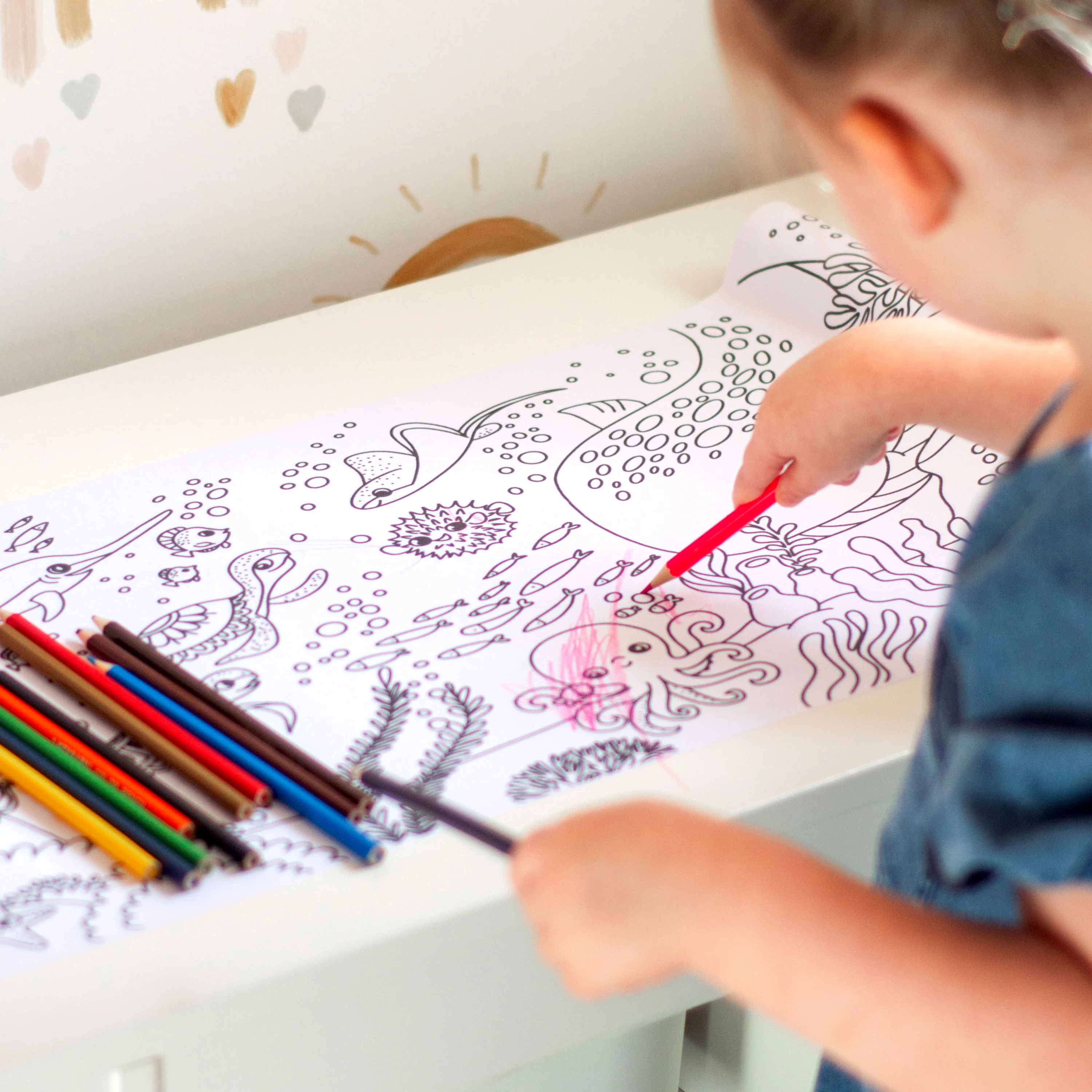 Ocean Colouring Roll - Image 6