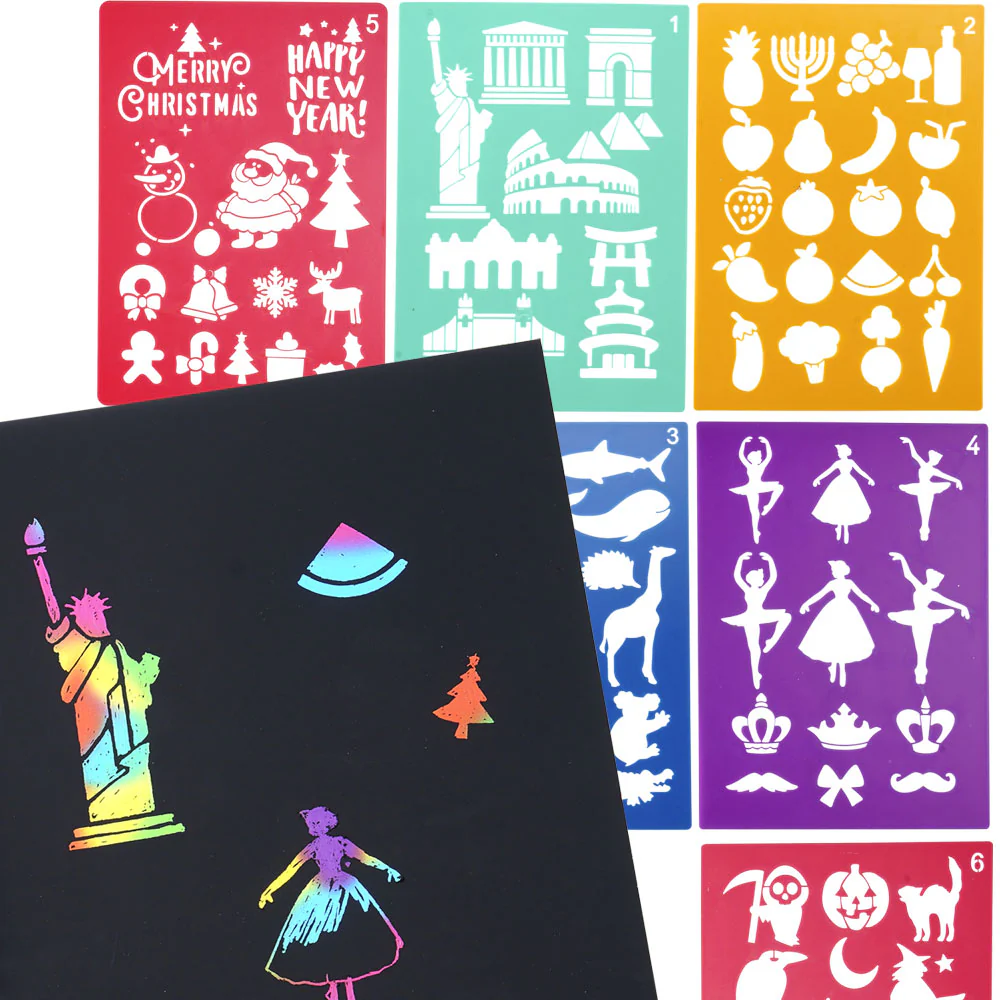 Rainbow Scratch Art Duo Pack - Image 3
