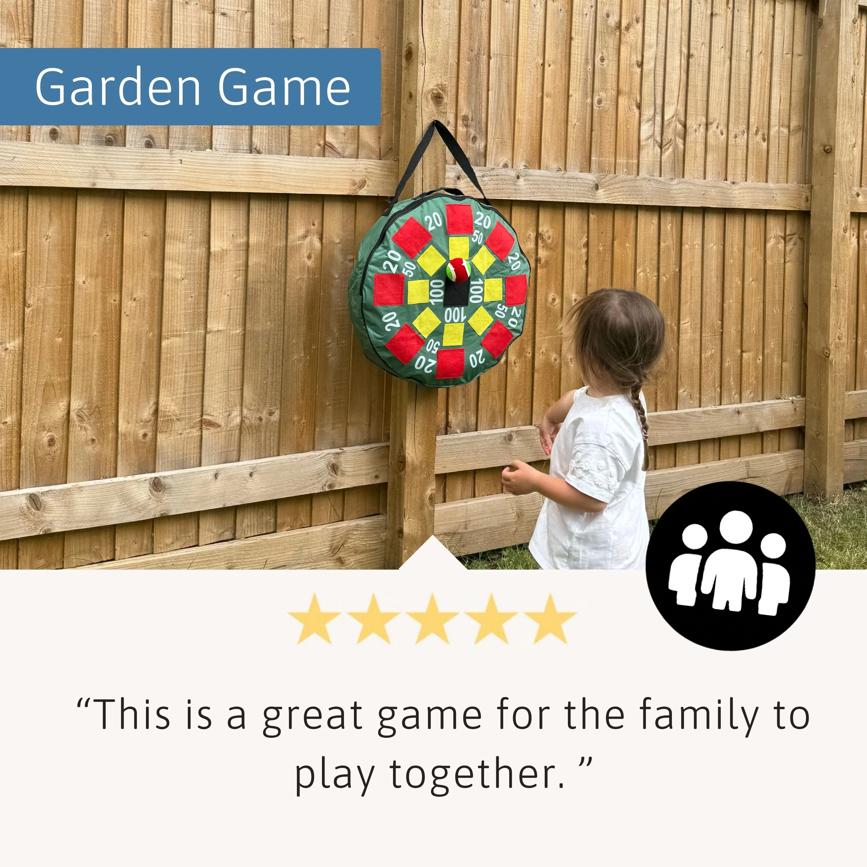 Target Ball Game - Velcro Target Game - Image 4