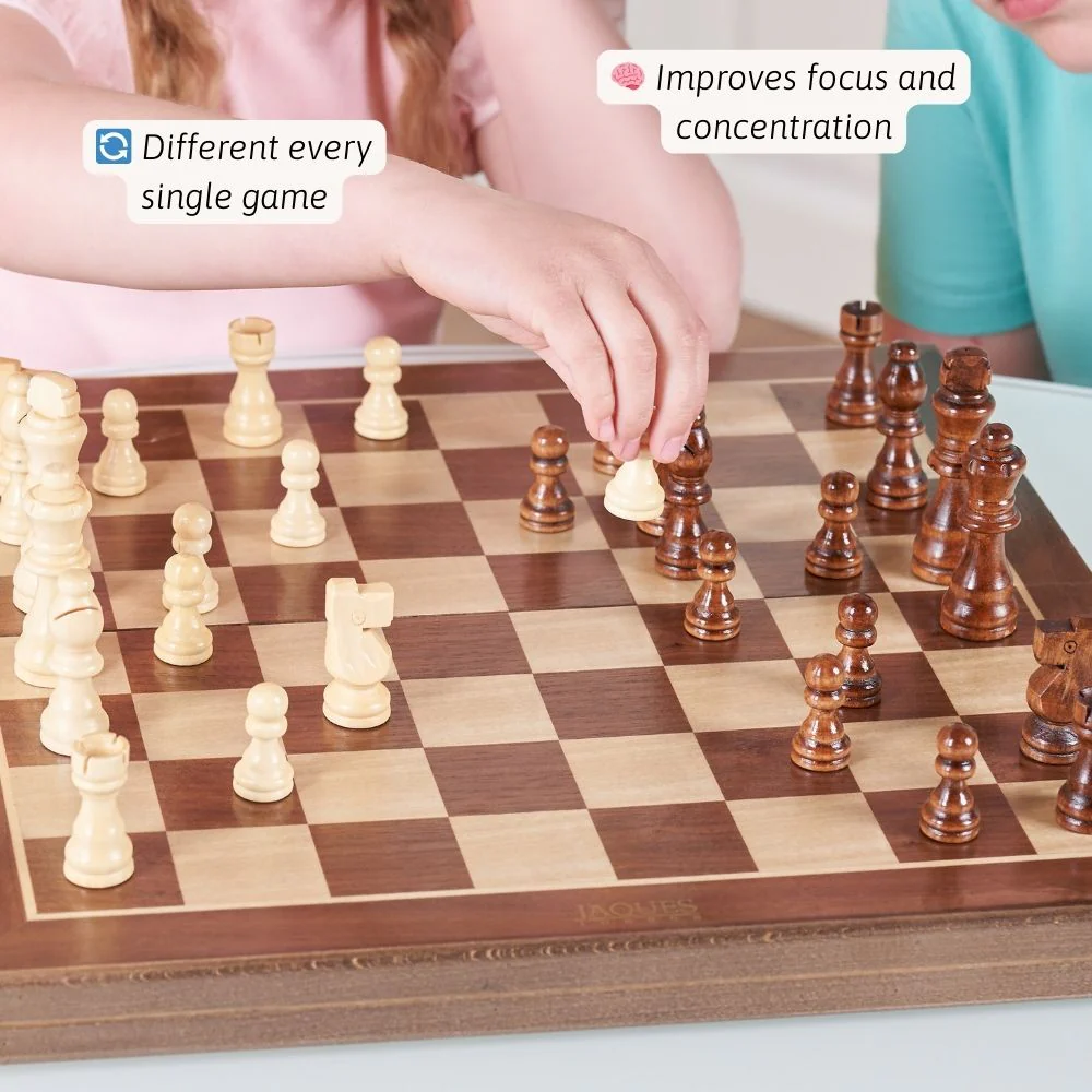 Traditional Chess & Draughts Bundle - Image 3