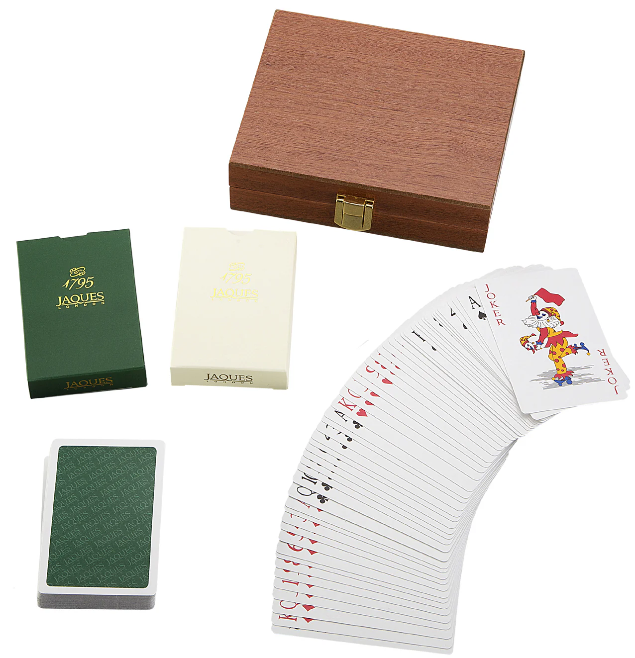 Luxury Playing Cards - Playing Cards in Mahogany Case - Image 2