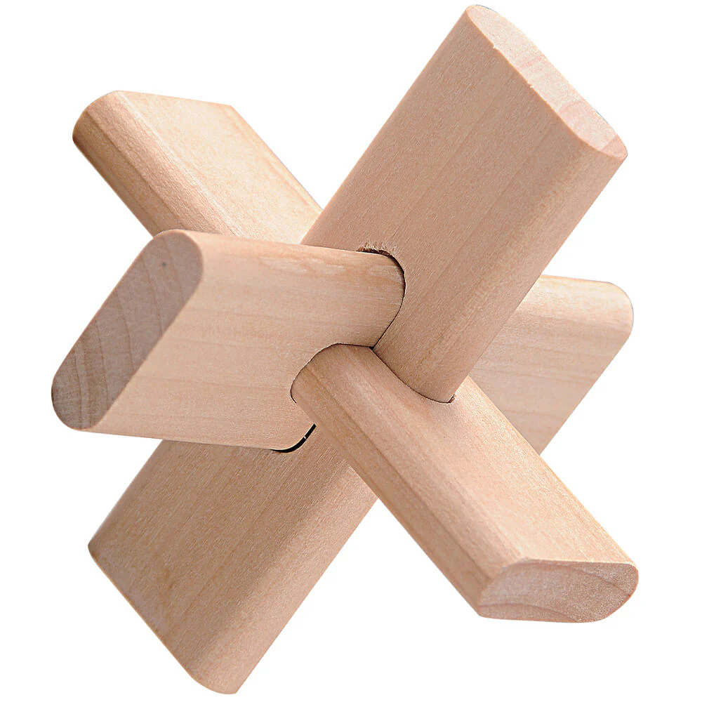 Wooden Puzzle - Twisted Propeller - Image 2