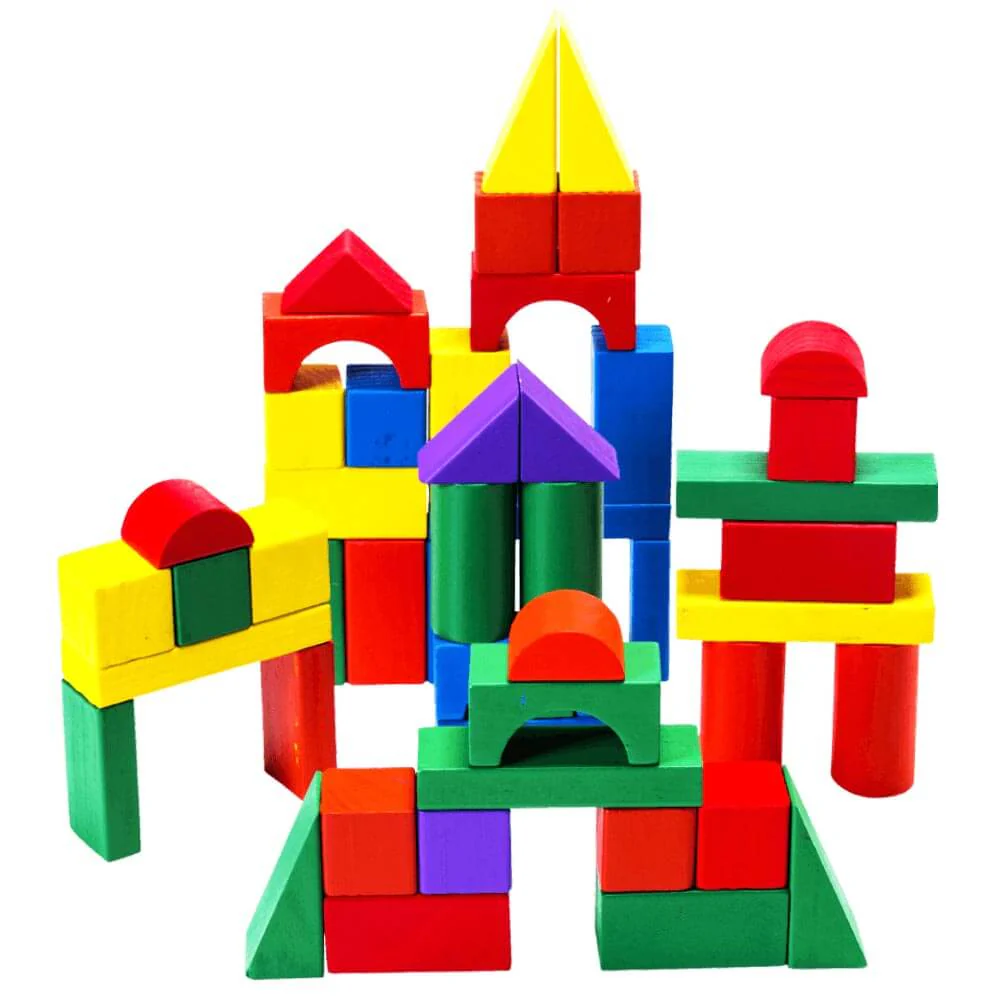 Kids Building Blocks - Montessori Toy - Image 2