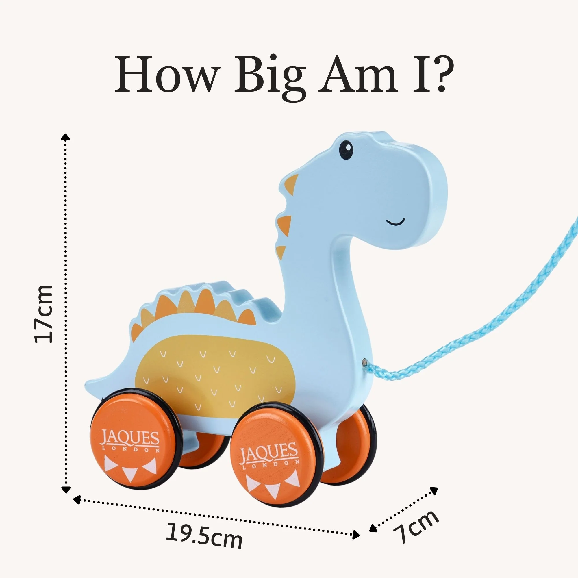 Dylan The Dinosaur Pull Along Toy - Image 6