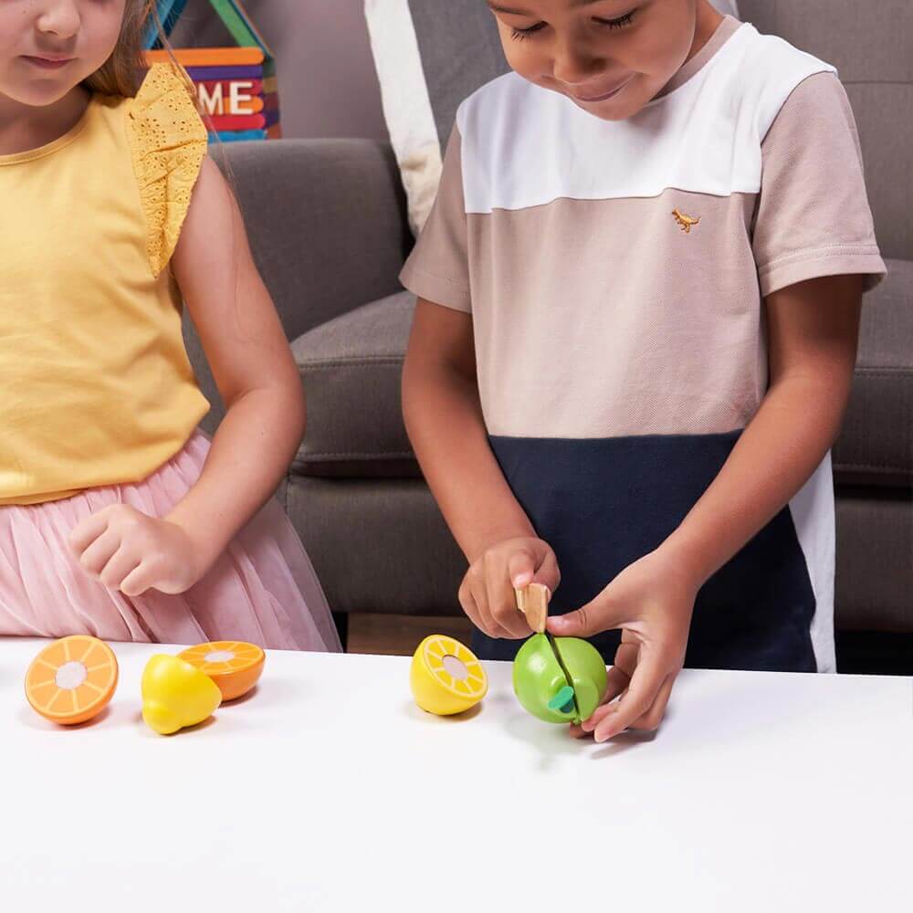 Wooden Fruit - Play Food Set - Image 3