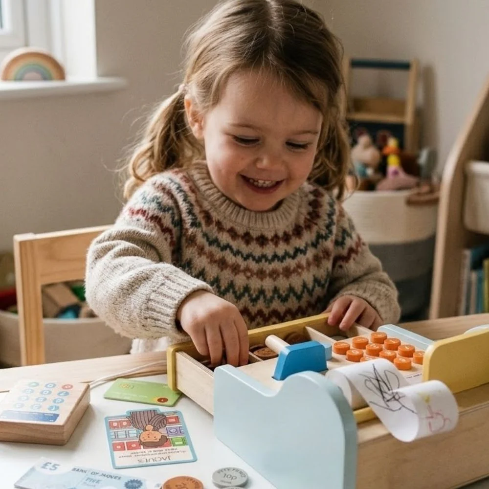 Wooden Play Till - Image 7