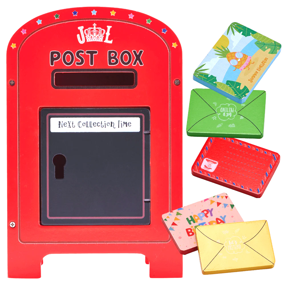 Wooden Post Box
